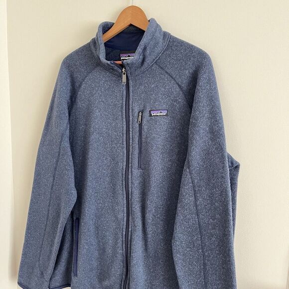 Patagonia Jacket Mens XL Blue Better Sweater Fleece Full Zip Gorpcore Outdoor - Picture 8 of 14